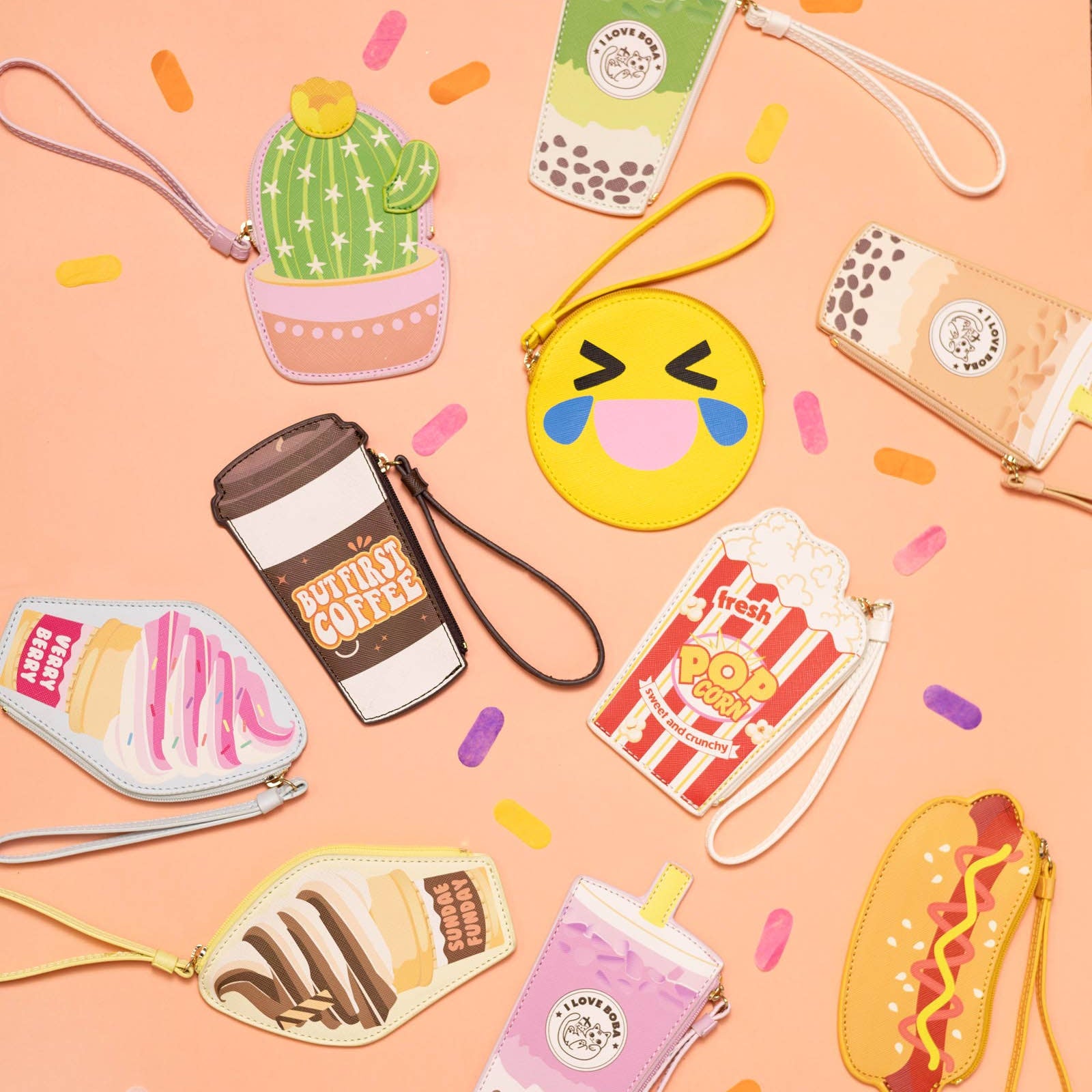 Bewaltz Novelty Wristlet - Tootsie Roll Kawaii Gifts 605671072822