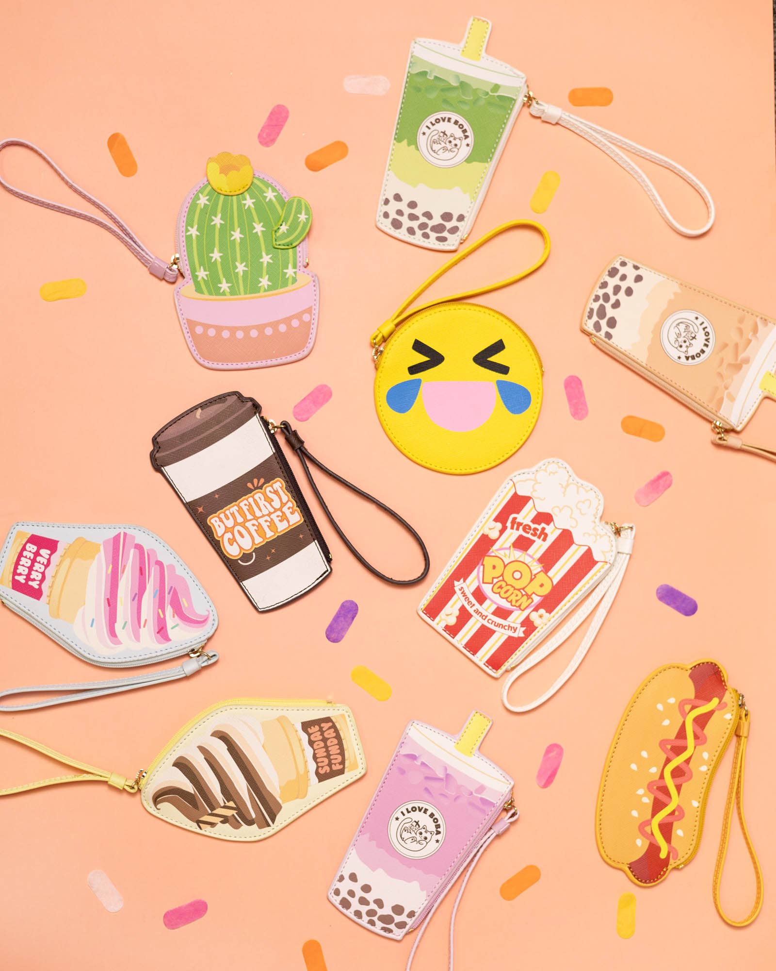 Bewaltz Novelty Wristlet - Tootsie Roll Kawaii Gifts 605671072822