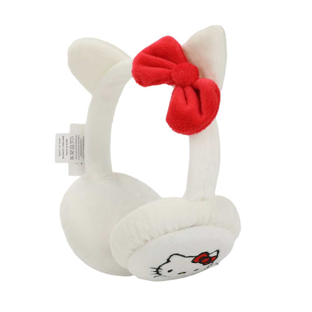 BioWorld Hello Kitty Foldable Earmuffs with 3-D Ears and Bow Kawaii Gifts 197394585821