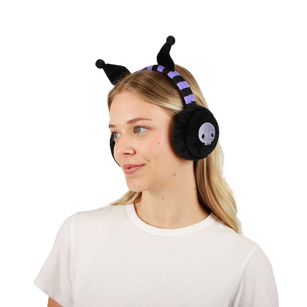 BioWorld Hello Kitty & Kuromi Foldable Earmuffs with 3-D Ears and Bow Kuromi Kawaii Gifts 197394585906