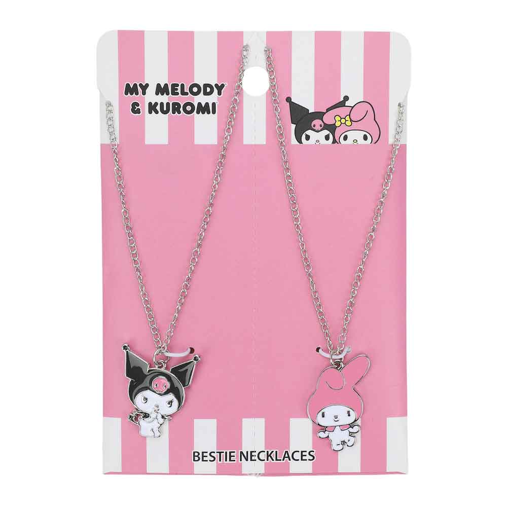 BioWorld My Melody & Kuromi Bestie Necklaces Set Kawaii Gifts 197394418952