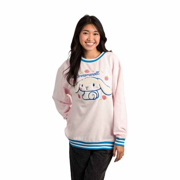 BioWorld Cinnamoroll Plush Sweatshirt Kawaii Gifts