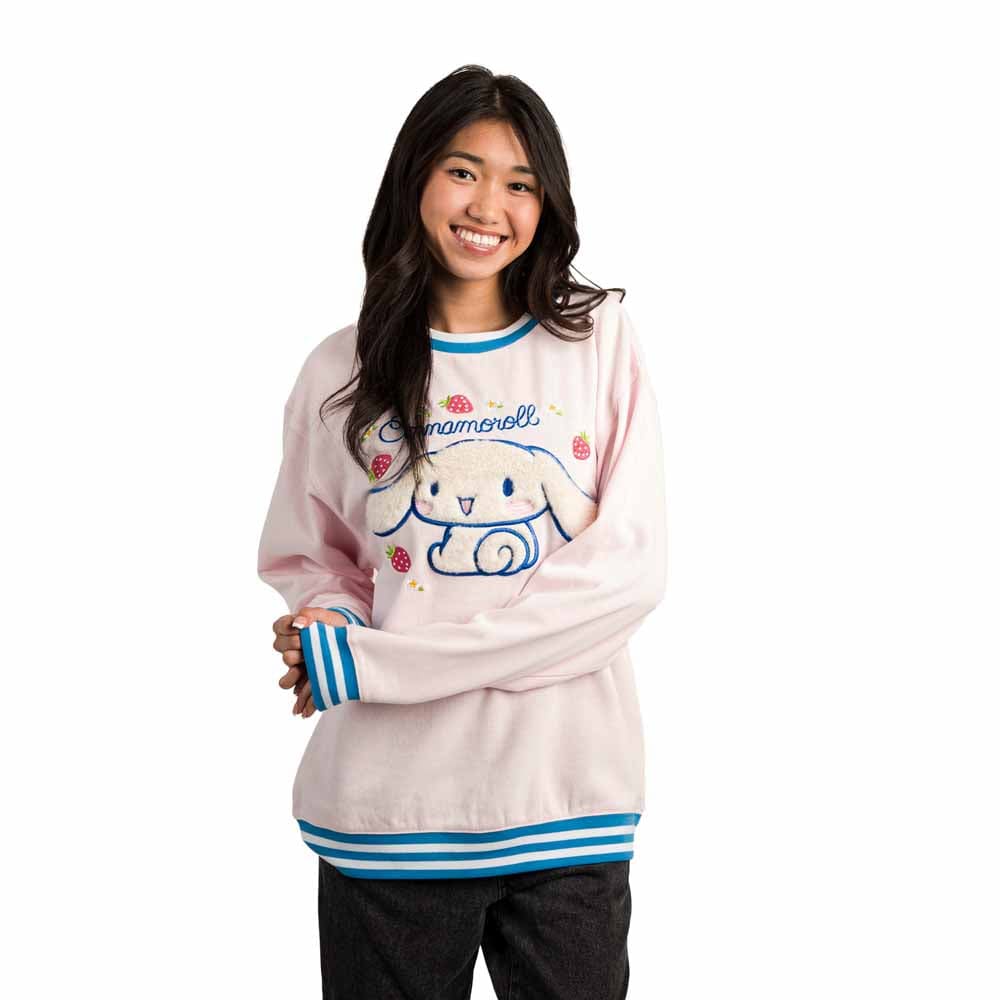 BioWorld Cinnamoroll Plush Sweatshirt Kawaii Gifts