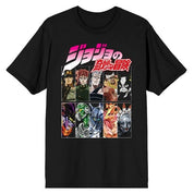 BioWorld Jojo's Bizarre Adventure Unisex Adult Black Tee Kawaii Gifts