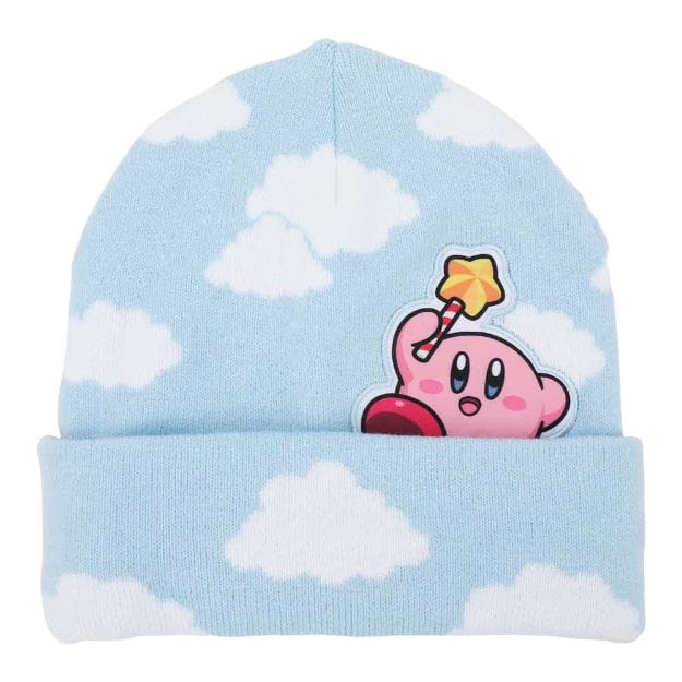 BioWorld Kirby Peek-a-boo Cuff Beanie Hat Kawaii Gifts 197394531996
