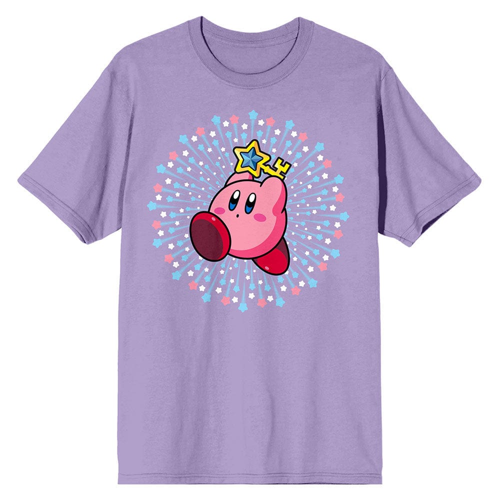 BioWorld Kirby Star Key Lavender Tee Unisex Kawaii Gifts