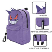 BioWorld Gengar Pokemon Laptop Backpack Kawaii Gifts 196179829792