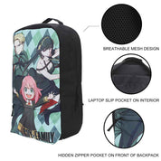 BioWorld Spy X Family Argyle Print Laptop Backpack Kawaii Gifts 196179829914