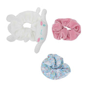 BioWorld Sanrio Hair Scrunchies 3-Pack Cinnamoroll Kawaii Gifts 197394418938