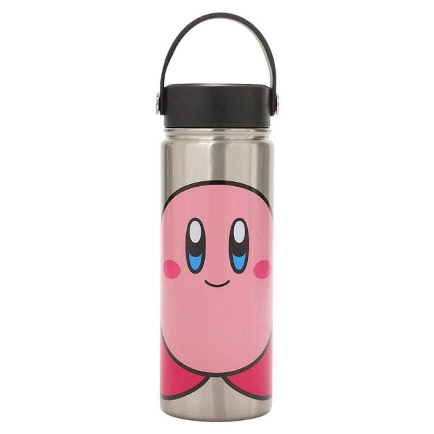 BioWorld Kirby 17 oz Stainless Steel Water Bottles Kawaii Gifts 196179858938