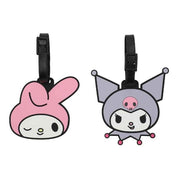 BioWorld My Melody & Kuromi 2-Piece Luggage Tag Set Kawaii Gifts 197394681721