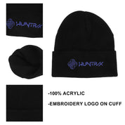 Bioworld Merchandising KPop Demon Hunters Huntrix Black Cuff Knit Beanie Kawaii Gifts 198996649430