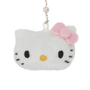 Bioworld Merchandising Hello Kitty Heart & Pearls Plush Earrings Kawaii Gifts 198996123121