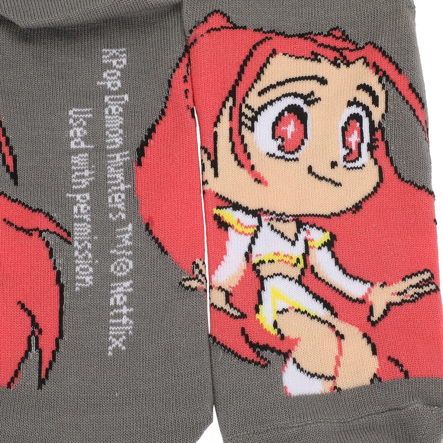 Bioworld Merchandising KPop Demon Hunters 5-Pair Pack Adult Ankle Socks Kawaii Gifts 198996670601