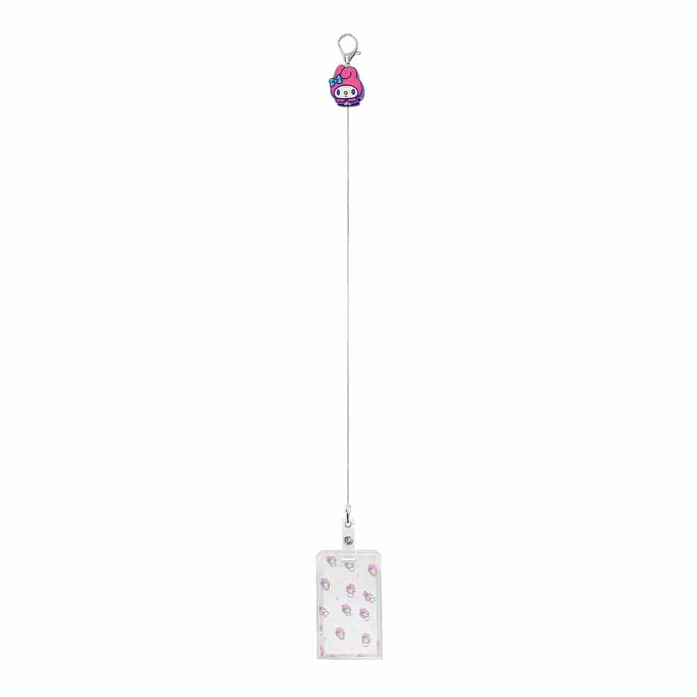 BioWorld My Melody & Kuromi Mascot Badge Reels with Card Holders Kawaii Gifts