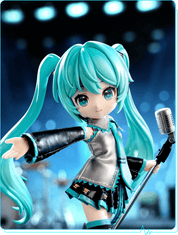 Blokees Hatsune Miku Blokees DaaLaMode 5.5" Posable Figure Kit with Real Fabric Official Outfit Kawaii Gifts 810181532937