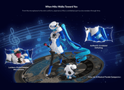 Blokees Hatsune Miku MikuWithYou 2025 Blokees Fantastic Series 6.5" Posable Figure Kit Kawaii Gifts 810181533699