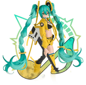 Blokees Hatsune Miku Vivid Echo Blokees Fantastics Series 7" Posable Figure Kit Kawaii Gifts