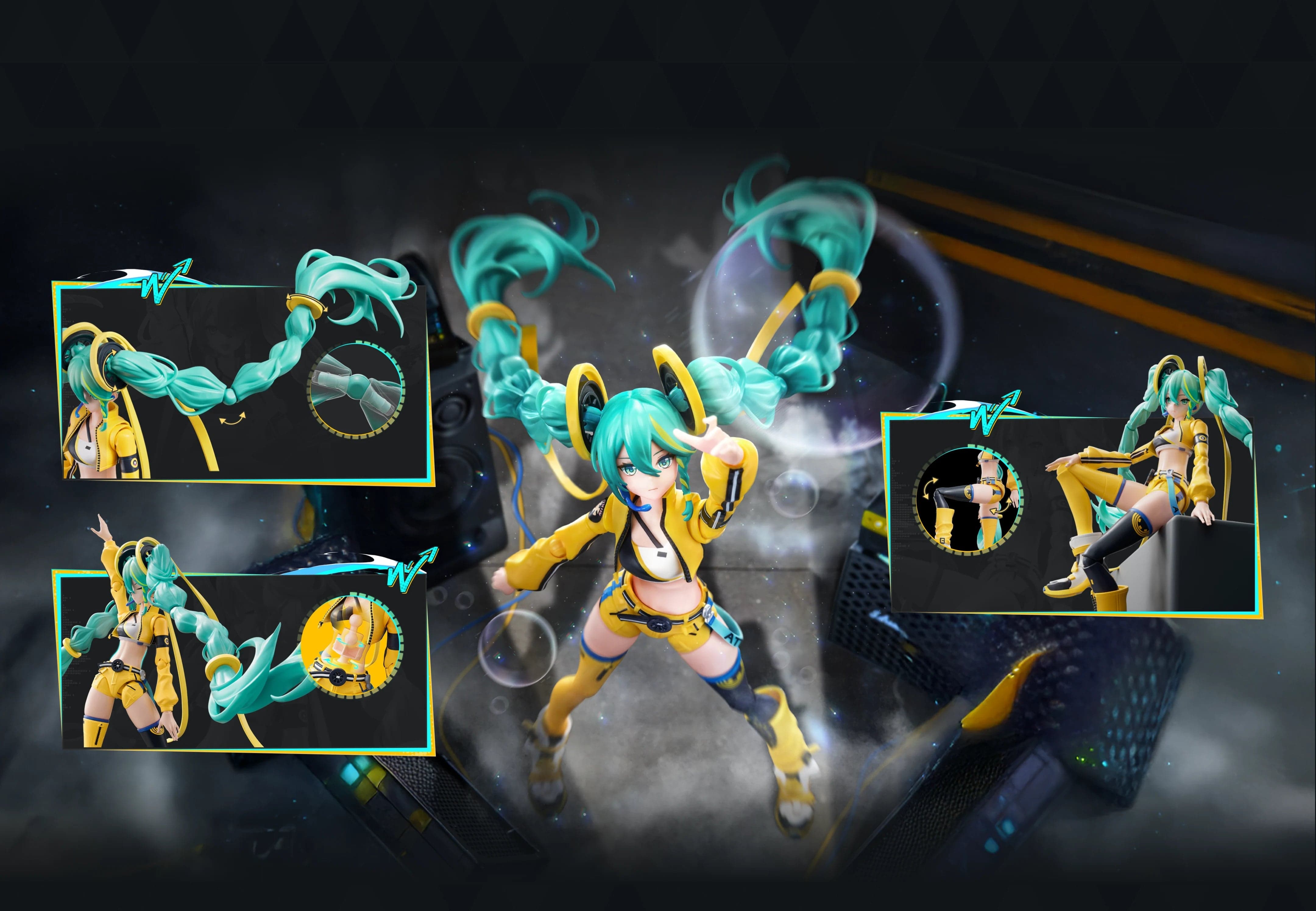 Hatsune Miku Vivid Echo Blokees Fantastics Series 7