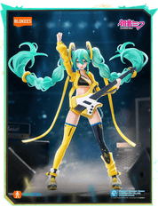 Blokees Hatsune Miku Vivid Echo Blokees Fantastics Series 7" Posable Figure Kit Kawaii Gifts