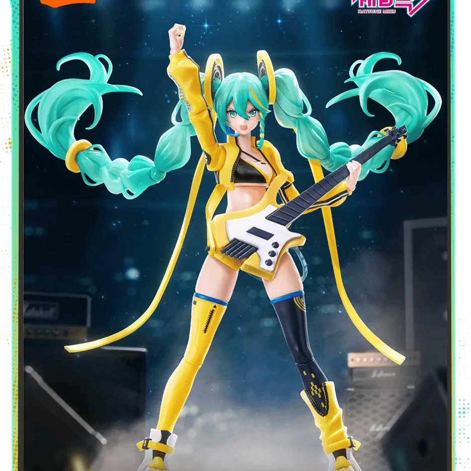 Blokees Hatsune Miku Vivid Echo Blokees Fantastics Series 7" Posable Figure Kit Kawaii Gifts