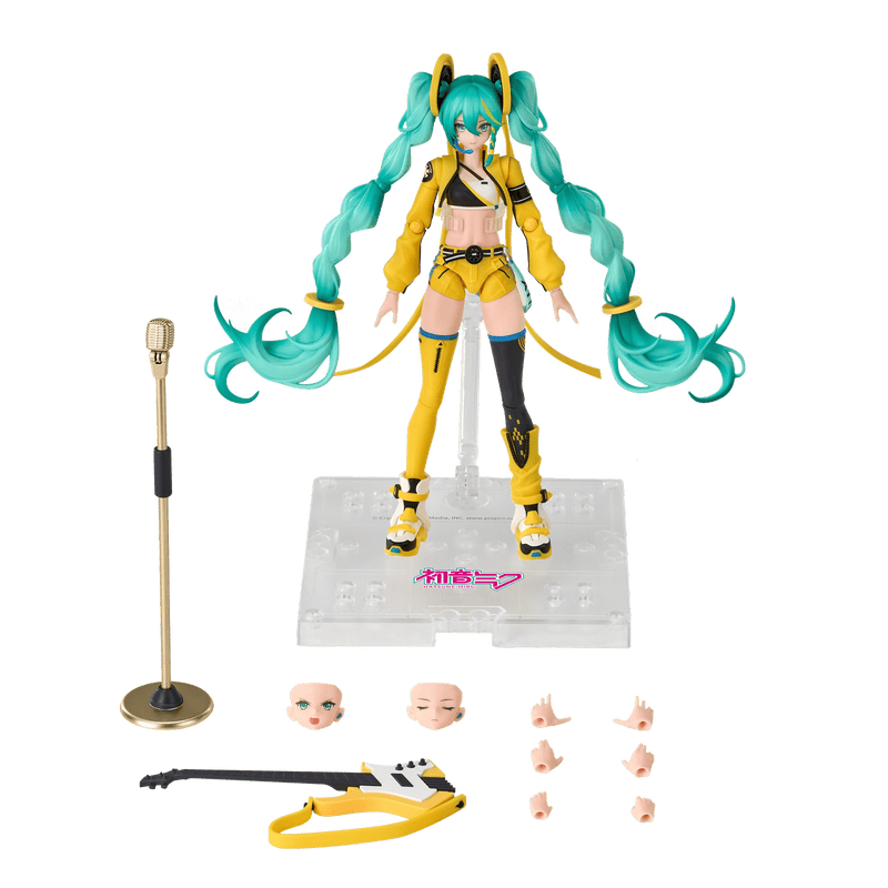 Blokees Hatsune Miku Vivid Echo Blokees Fantastics Series 7" Posable Figure Kit Kawaii Gifts