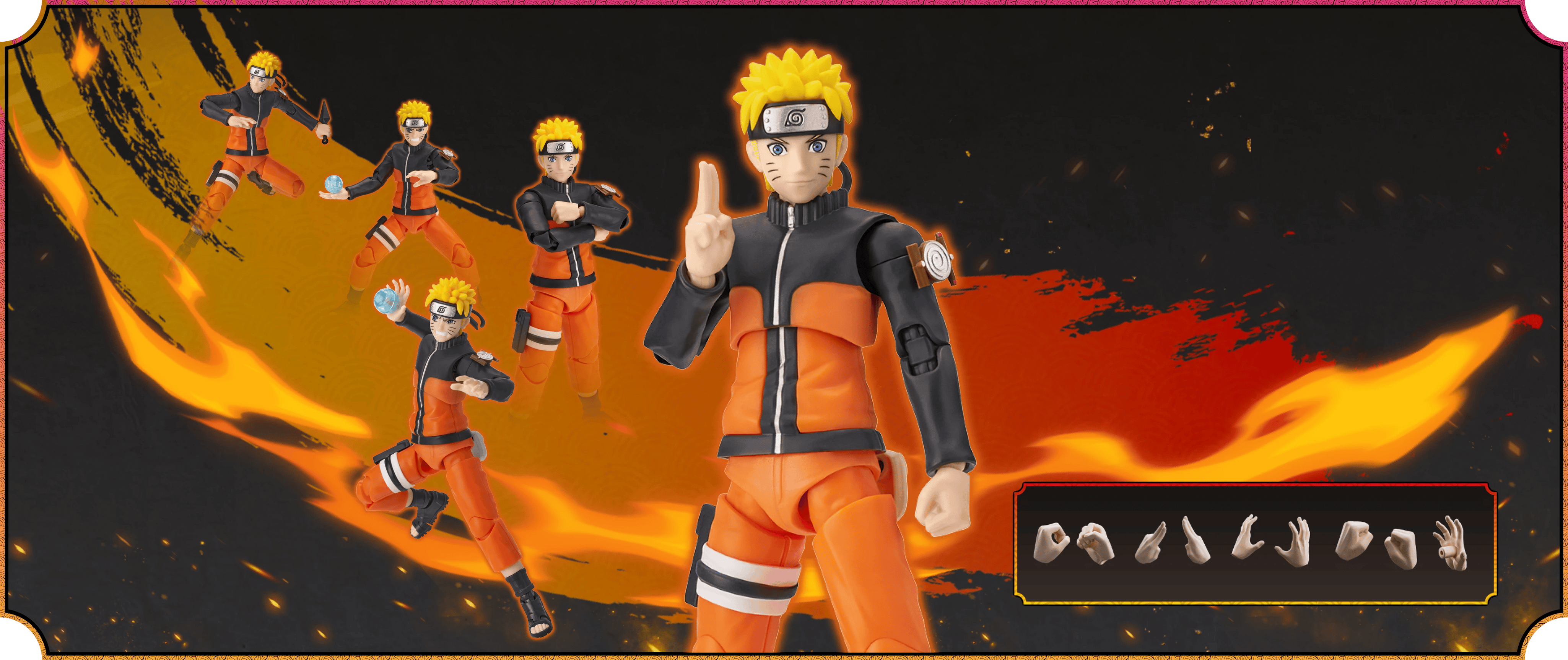 Blokees Naruto Shippuden 5.5" Naruto Uzumaki Blokees Figure Set Kawaii Gifts 810181531794