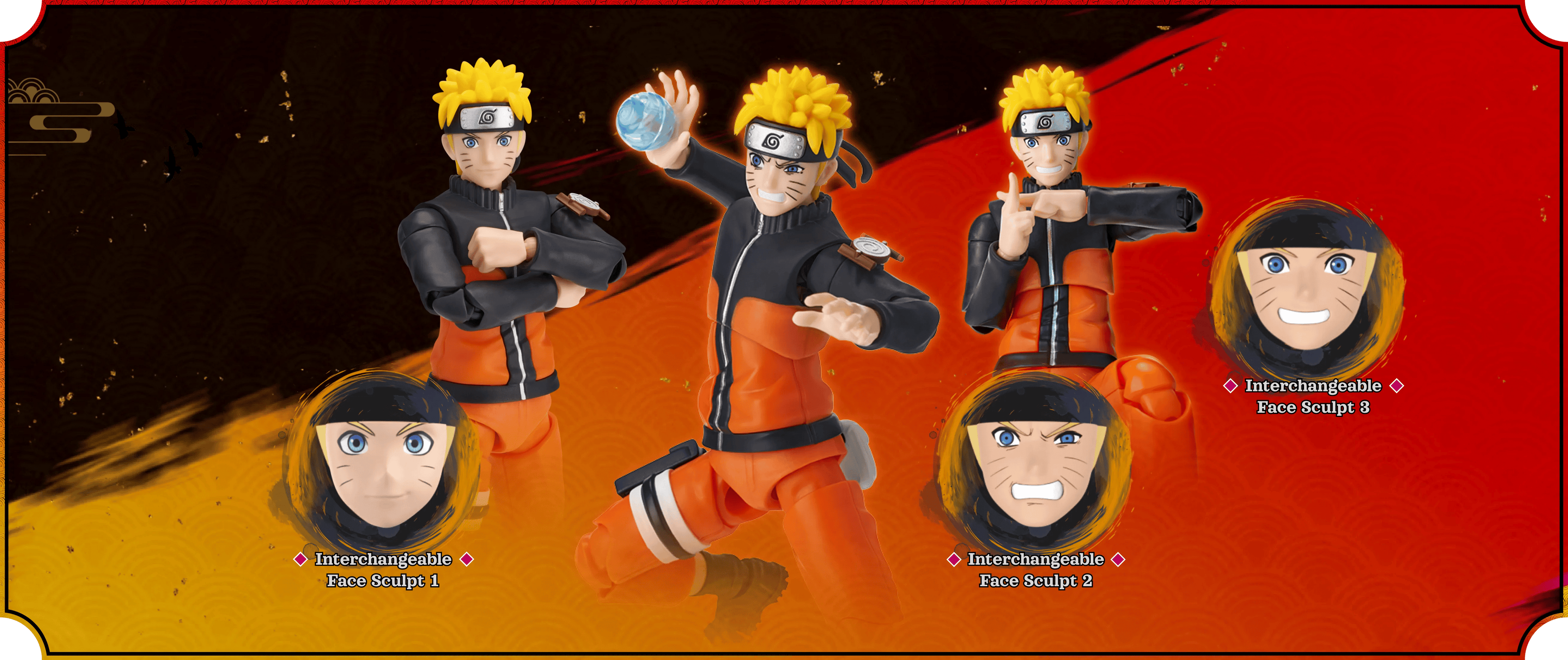 Blokees Naruto Shippuden 5.5" Naruto Uzumaki Blokees Figure Set Kawaii Gifts 810181531794