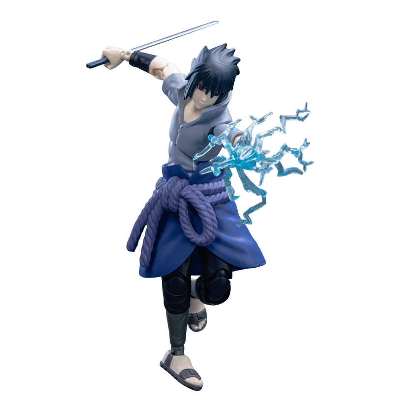 Blokees Naruto Shippuden 5.5" Sasuke Uchiha Blokees Figure Set Kawaii Gifts