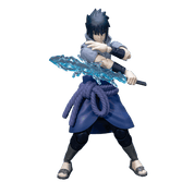 Blokees Naruto Shippuden 5.5" Sasuke Uchiha Blokees Figure Set Kawaii Gifts