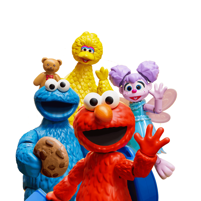 Blokees Sesame Street PreCOOL S.1 Blokees Action Figure Kits Kawaii Gifts