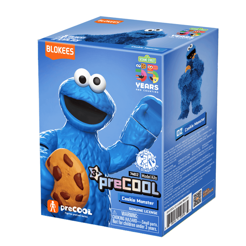 Blokees Sesame Street PreCOOL S.1 Blokees Action Figure Kits Cookie Kawaii Gifts 858050008985