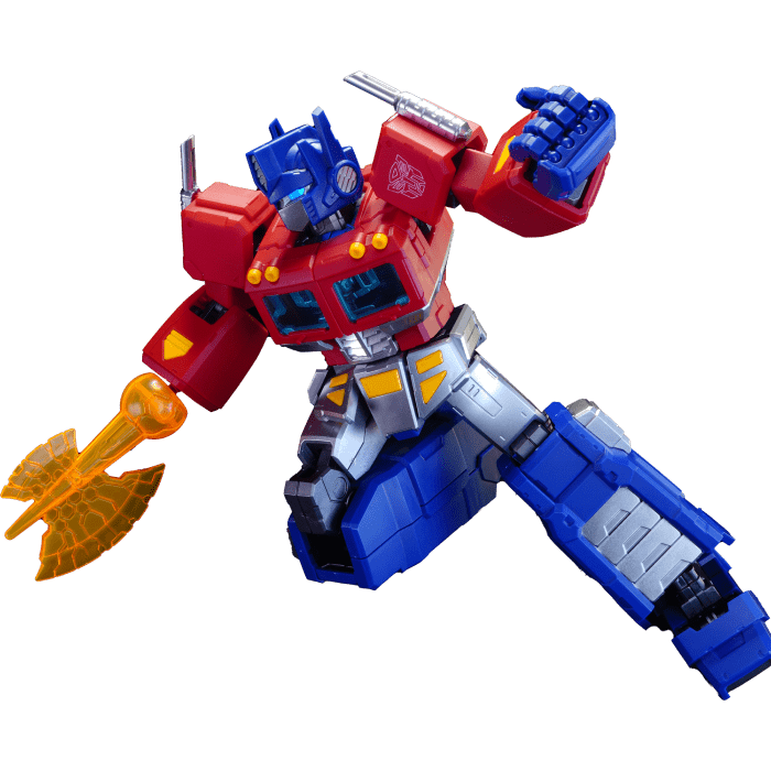 Blokees Transformers Action Edition G1 Optimus Prime & Megatron 7" Blokees Action Figure Kits Kawaii Gifts