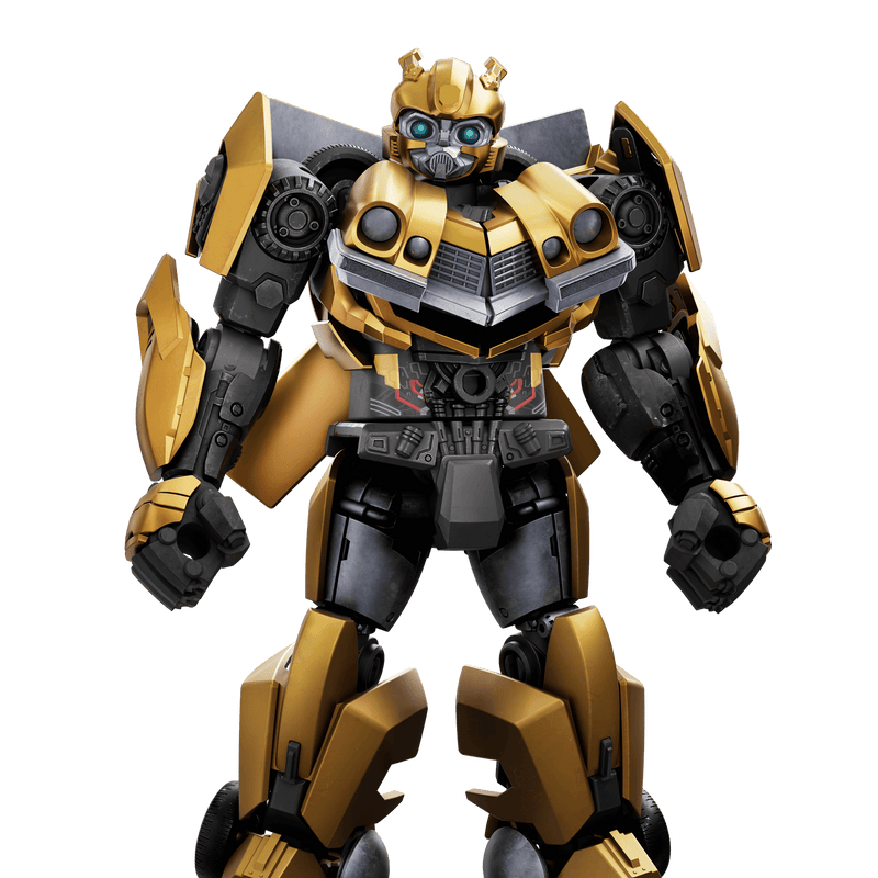 Blokees Transformers Limited Edition Classic Class 5.5" Ex Elite Bumblebee Metallic Version Blokees Action Figure Kit Kawaii Gifts 810181530452