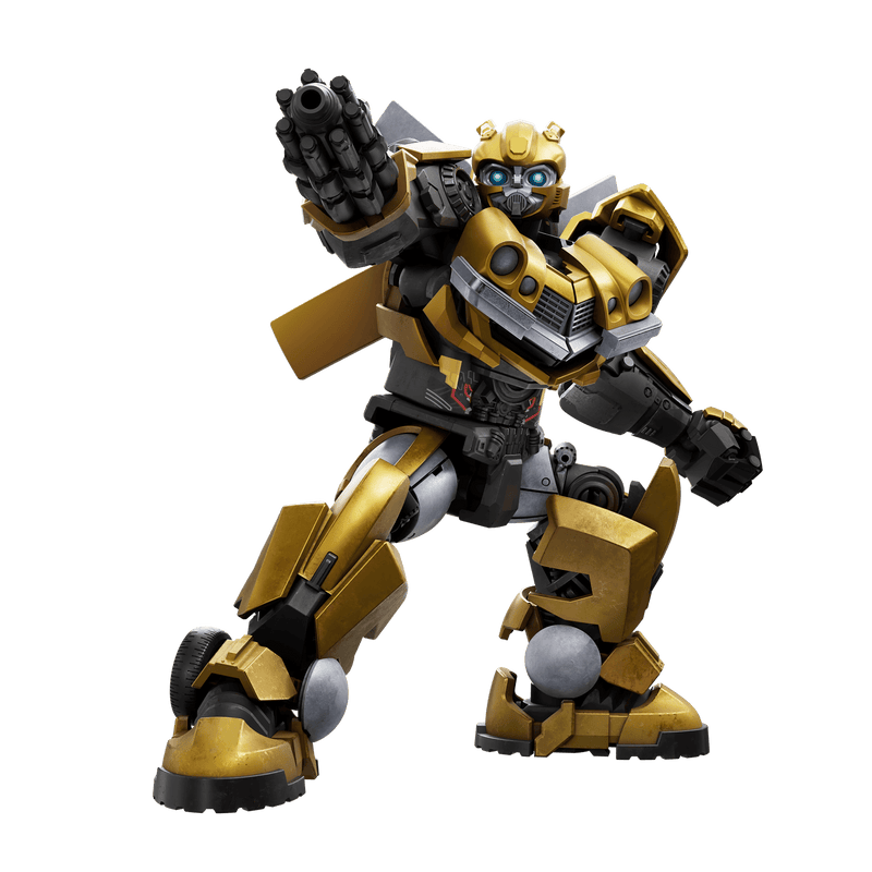 Blokees Transformers Limited Edition Classic Class 5.5" Ex Elite Bumblebee Metallic Version Blokees Action Figure Kit Kawaii Gifts 810181530452