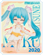 Blokees Hatsune Miku DaaLaMode Q Series MikuWithYou 4" Blokees Figure Blind Box Kawaii Gifts 810181534306