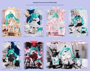 Blokees Hatsune Miku DaaLaMode Series Sonata Prologue 5.5" Blokees Figure Blind Box Kawaii Gifts 810181534030