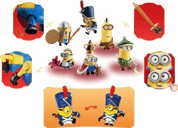 Blokees Minions Mokoo 3" Blokees Action Figure Kit 01N Surprise Box Kawaii Gifts