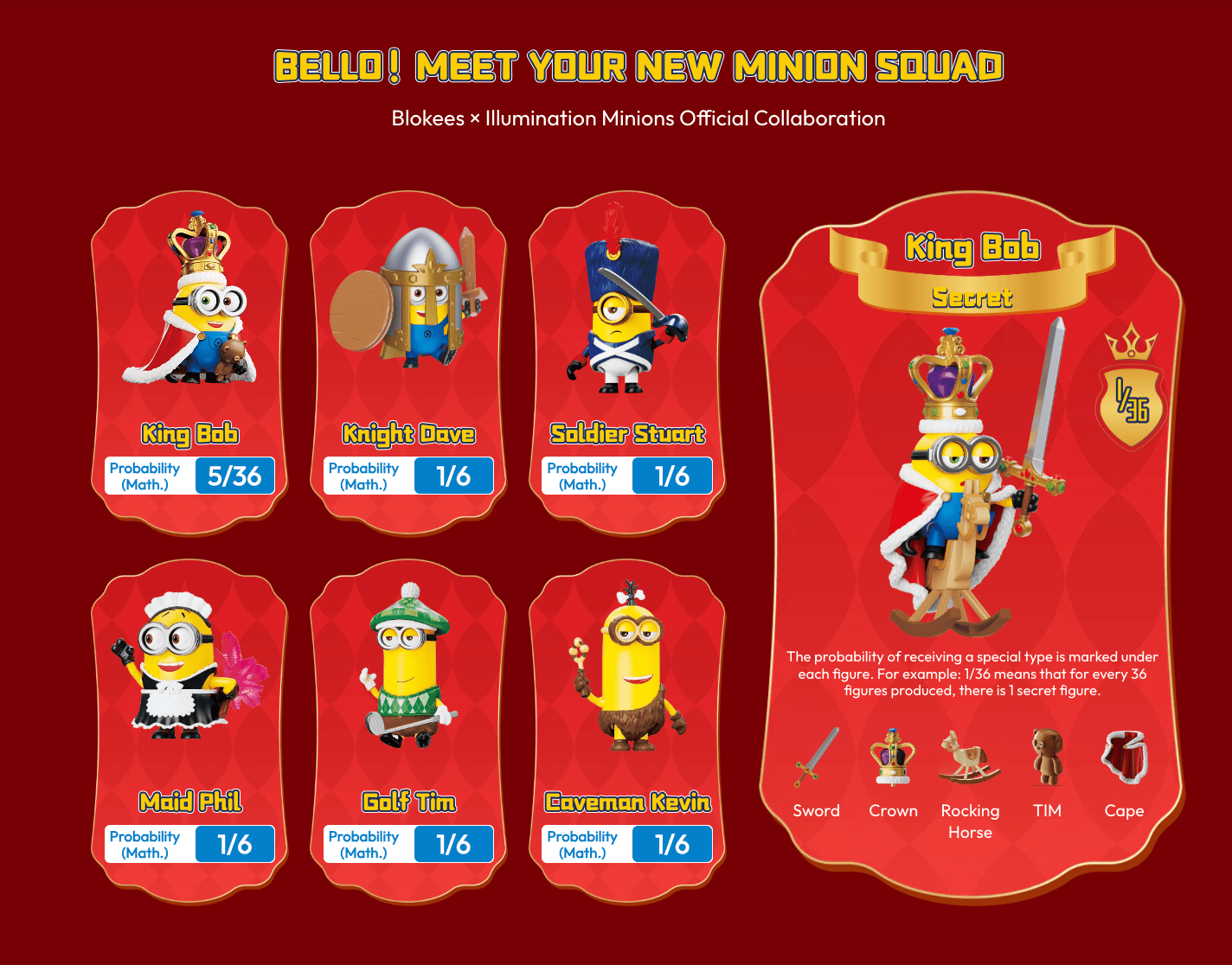 Blokees Minions Mokoo 3" Blokees Action Figure Kit 01N Surprise Box Kawaii Gifts