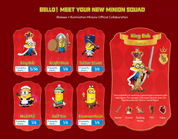 Blokees Minions Mokoo 3" Blokees Action Figure Kit 01N Surprise Box Kawaii Gifts