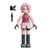 Blokees Naruto GV01 Ultimate Bond 4.5" Surprise Blokees Figure Blind Box Kawaii Gifts 810181530469