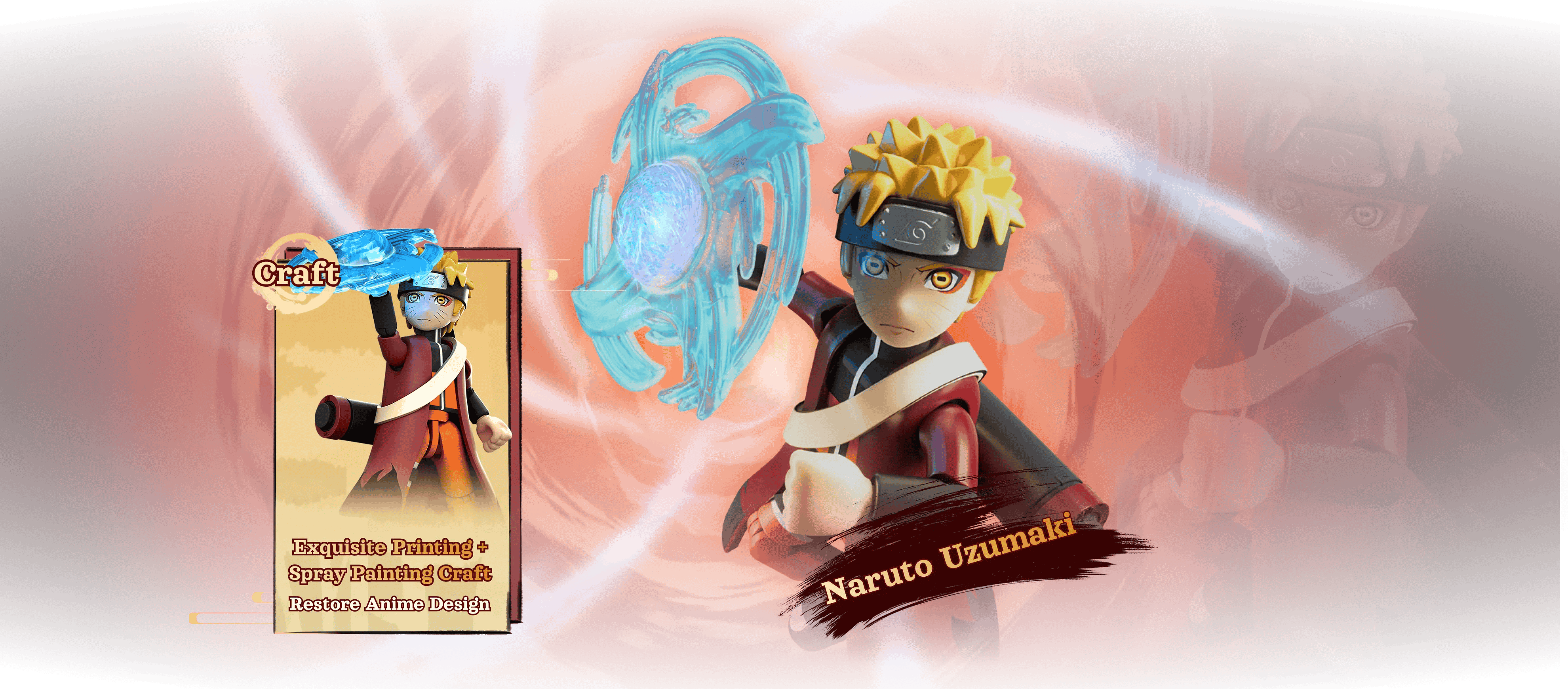 Blokees Naruto GV02 The Place the Leaves Dance 4" Surprise Blokees Figure Blind Box Kawaii Gifts 810181530483