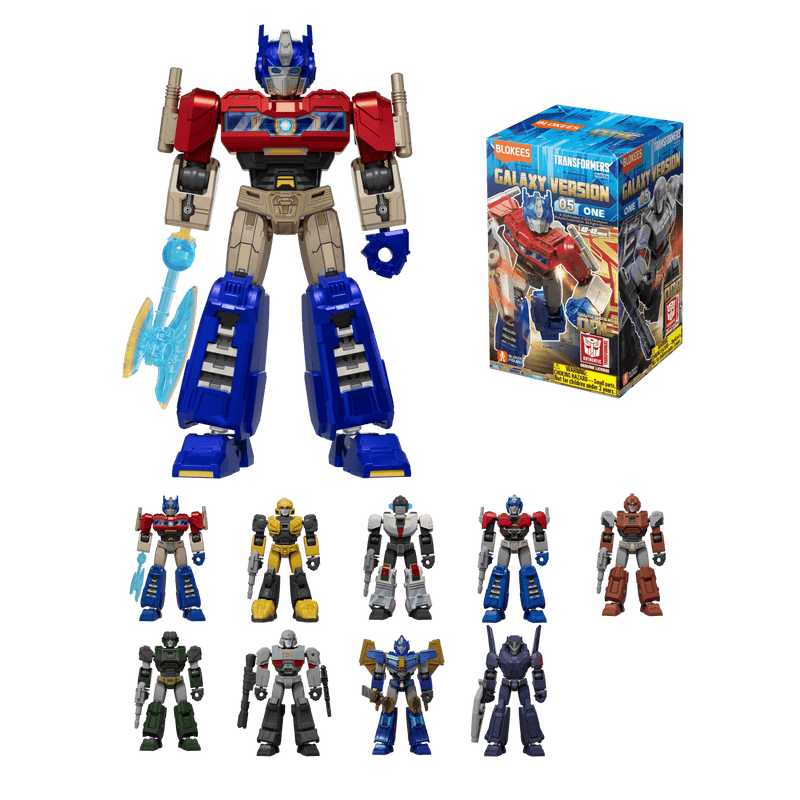 Blokees Transformers Galaxy V5 ONE 4" Blokees Action Figure Kit Surprise Box Kawaii Gifts 858050008695