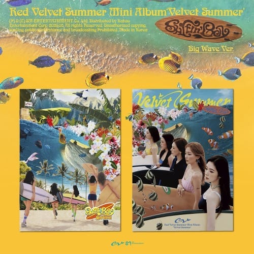 Red Velvet -  Summer Mini Album [Velvet Summer] (Big Wave Ver.)