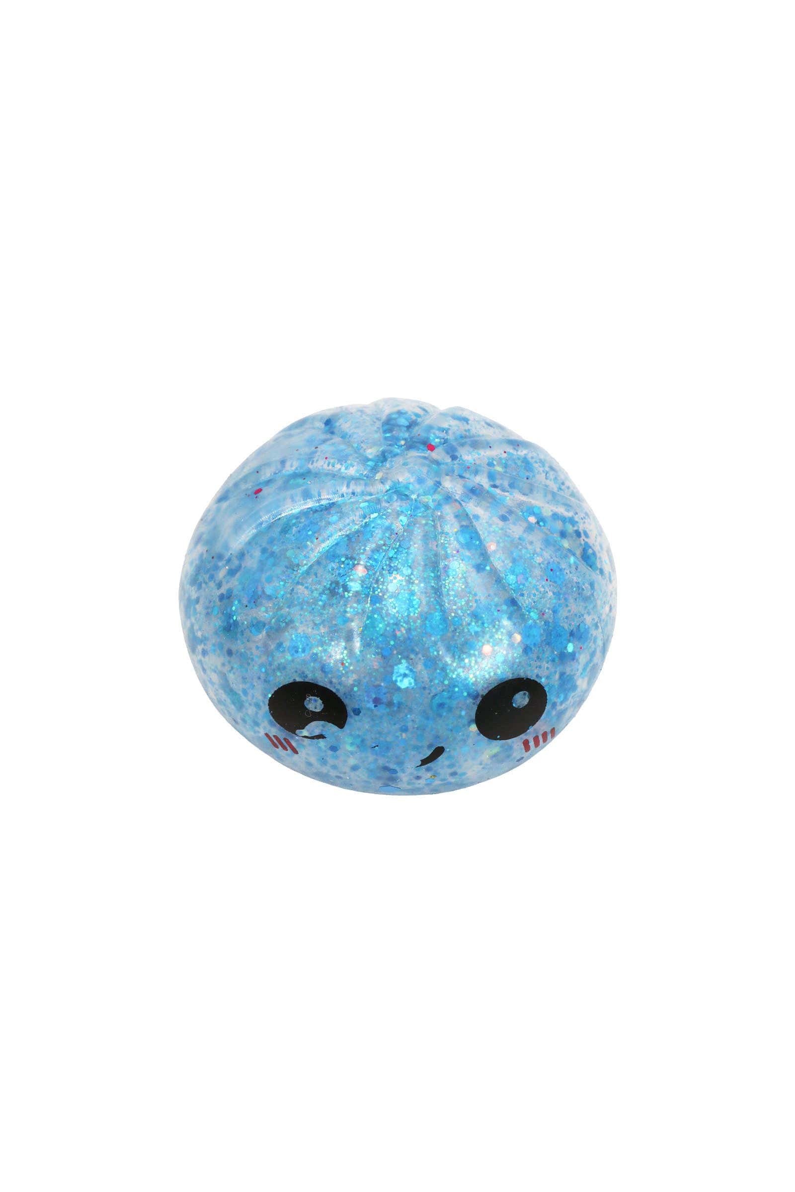 Cap Zone 3-in-1 Mini Dumpling Glitter Water Bead Squishy - 2 Inch AS SHOWN / ONE SIZE Kawaii Gifts
