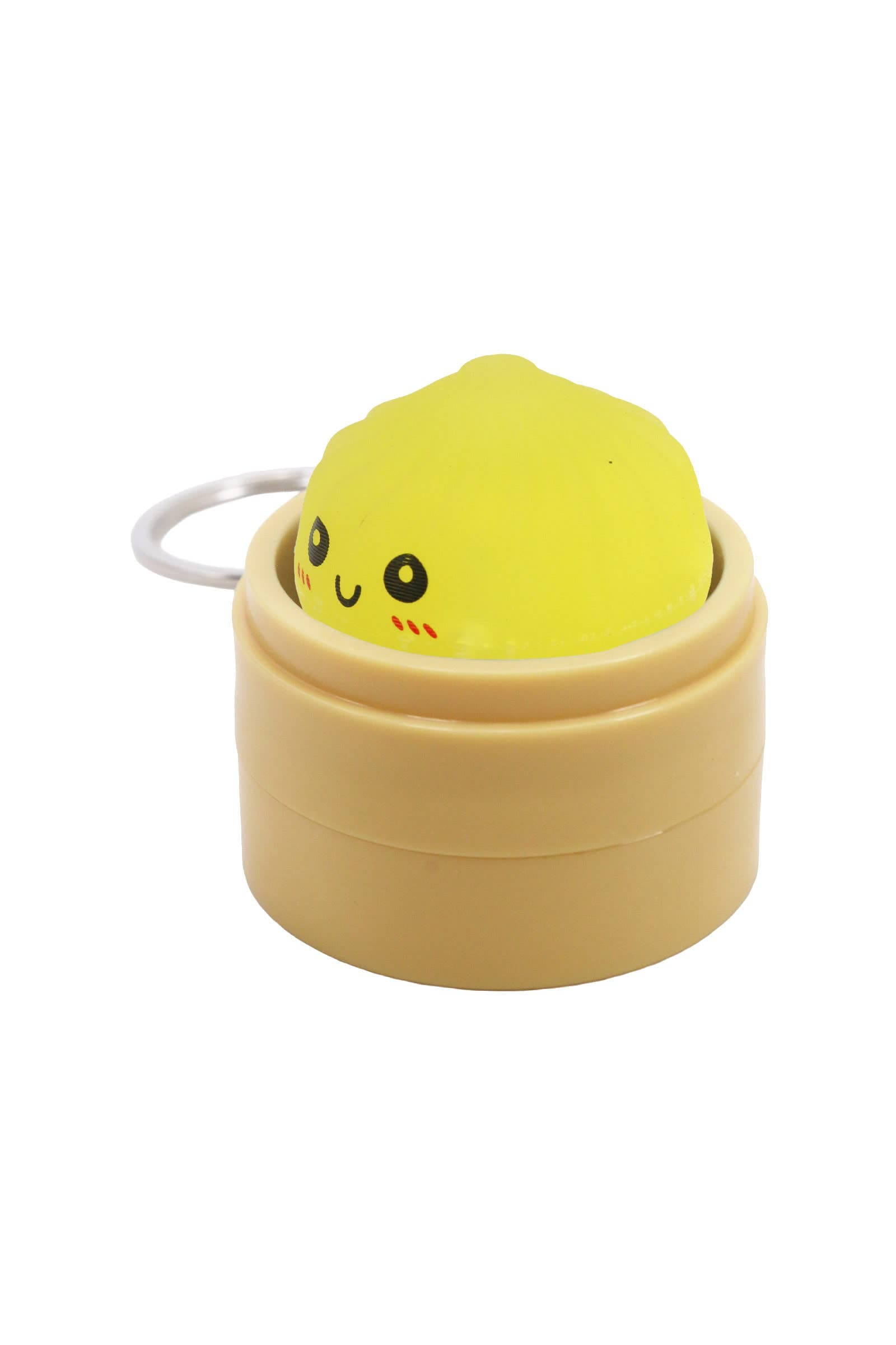 Cap Zone Bao Bun Dumpling Light-Up Clicky Keycap Fidget Keychain ASSORTED / ONE SIZE Kawaii Gifts