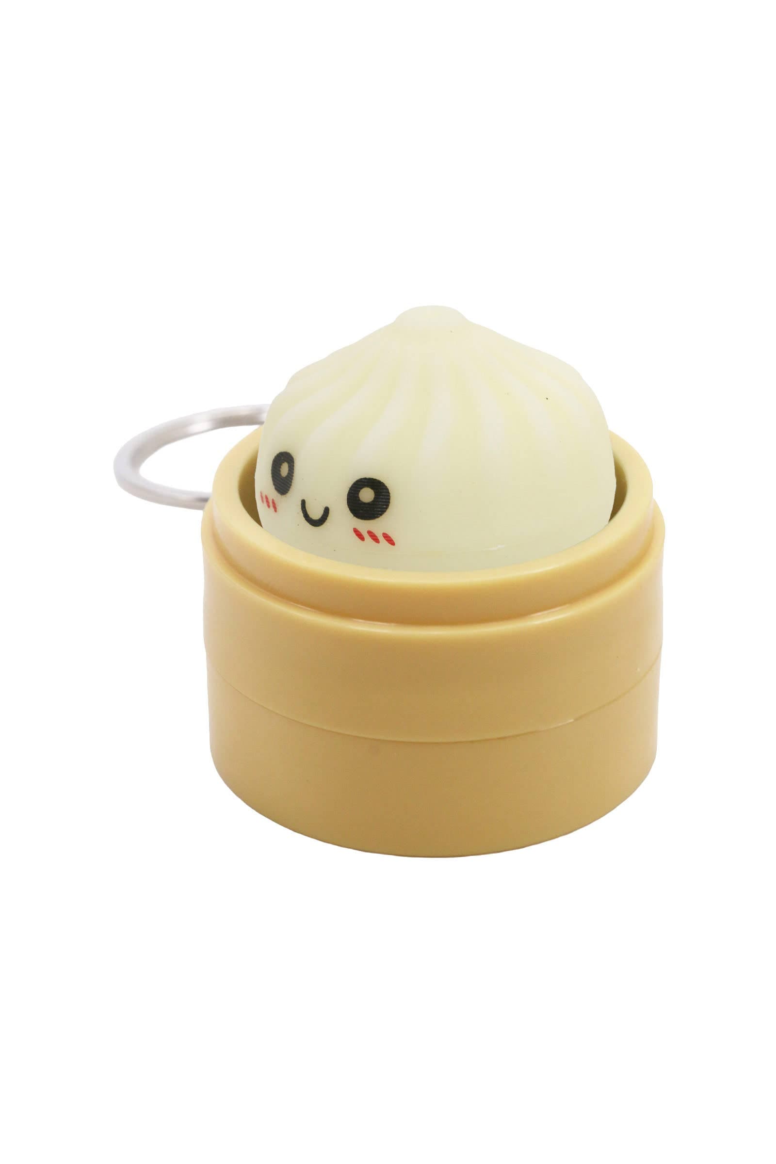 Cap Zone Bao Bun Dumpling Light-Up Clicky Keycap Fidget Keychain ASSORTED / ONE SIZE Kawaii Gifts
