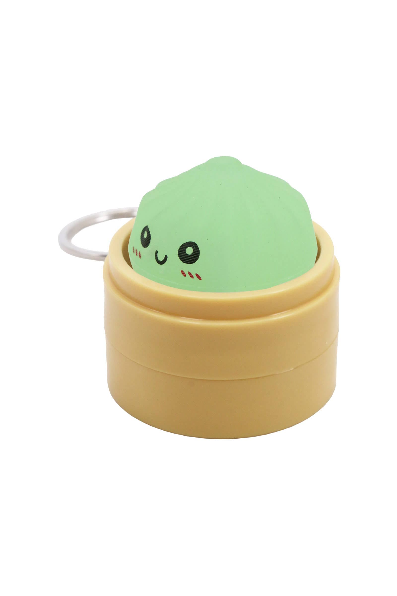 Cap Zone Bao Bun Dumpling Light-Up Clicky Keycap Fidget Keychain ASSORTED / ONE SIZE Kawaii Gifts