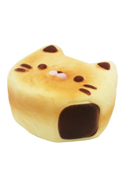 Cap Zone BIG 4 Inch Kitty Cat Choco Bread Slow Rising PU Foam Squishy ONE SIZE / AS SHOWN Kawaii Gifts