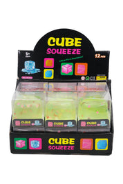 Cap Zone Colorful Fruit Slices Cube Maltose Putty Filled Squishy ONE SIZE / ASSORTED Kawaii Gifts